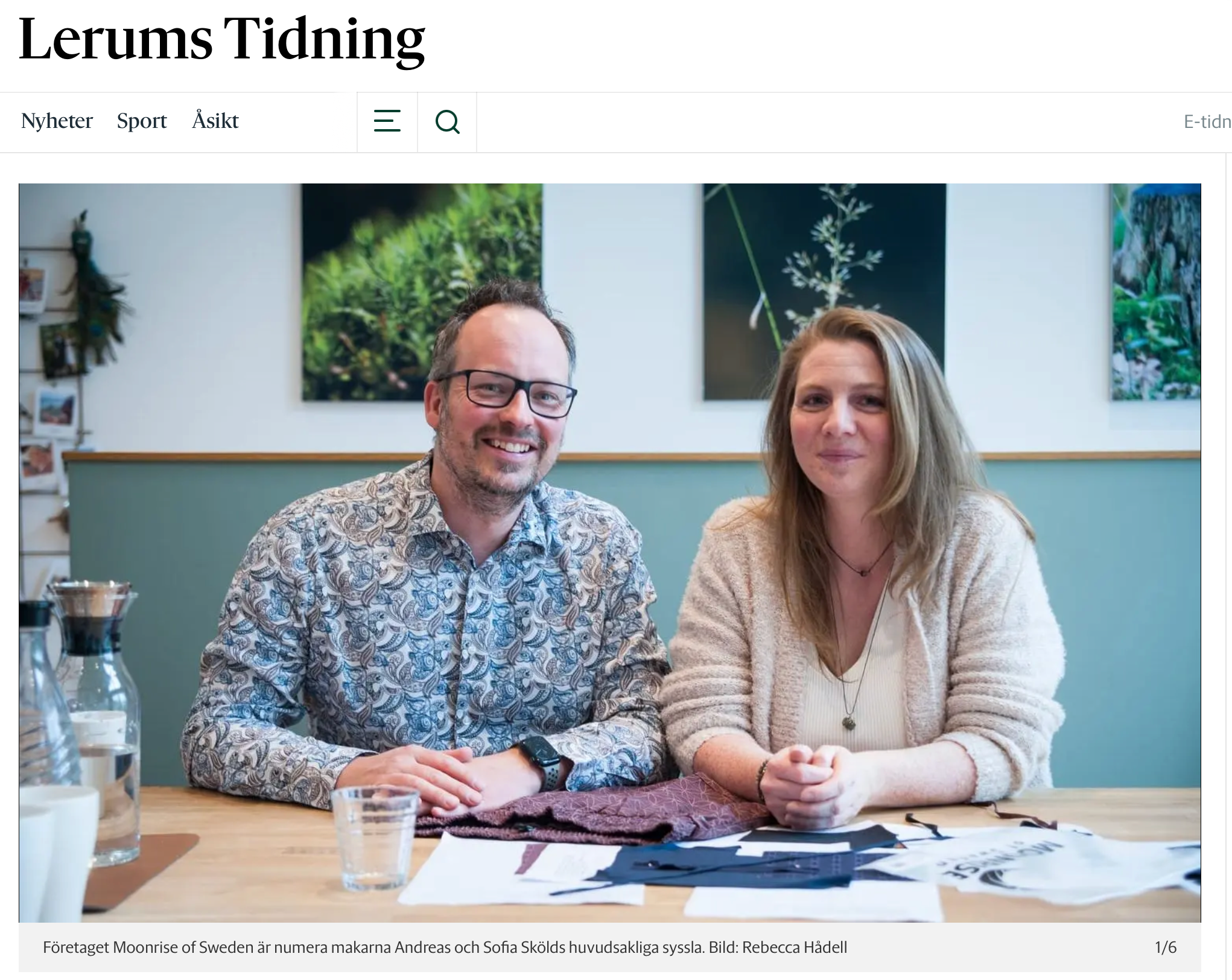 Lerumstidnings artikel